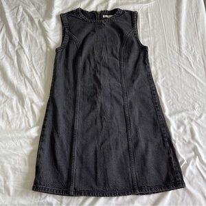 Abercrombie & Fitch Charcoal Denim Dress
